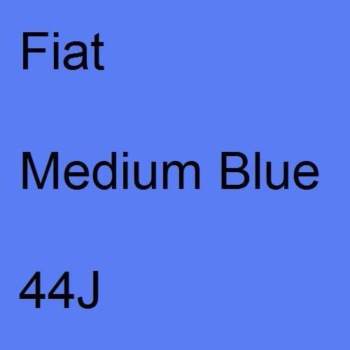 Fiat, Medium Blue, 44J.